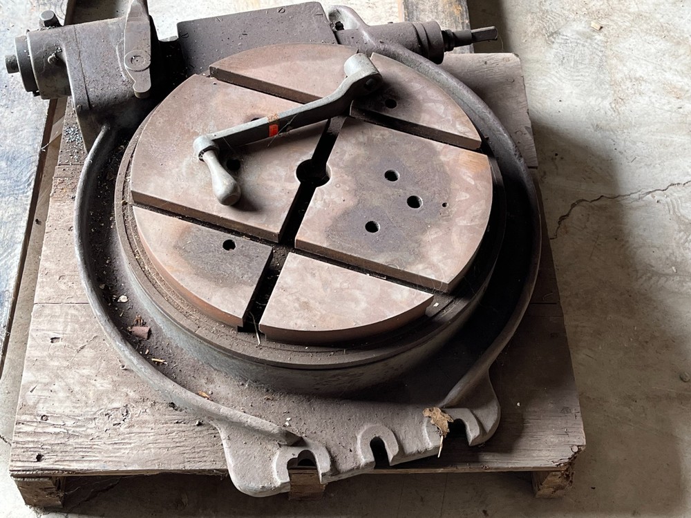 16" HORIZONTAL ROTARY TABLE, USA, USED