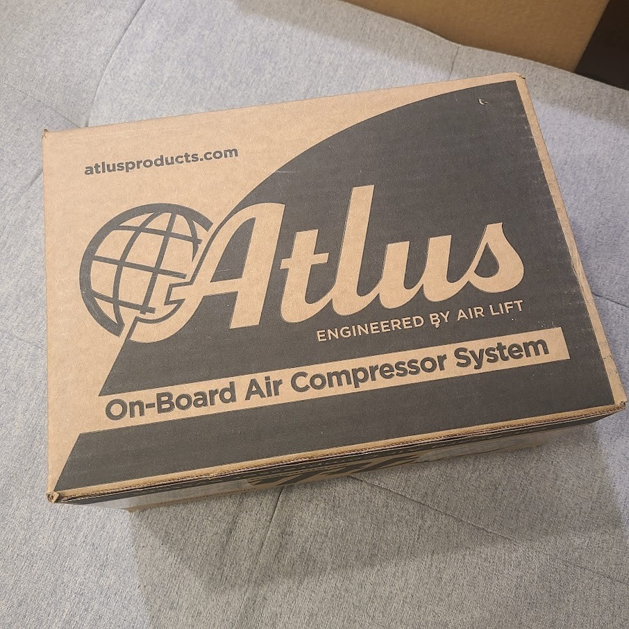 Atlus Engineered On-Board Universal Air Compressor System with Gauge - AA25804