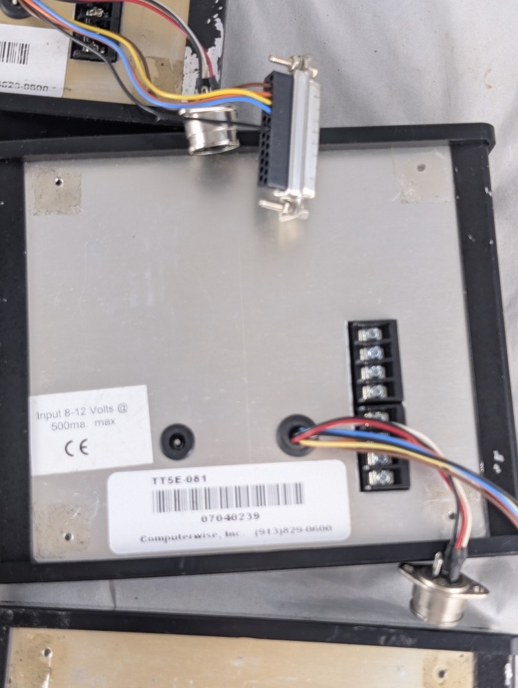 ComputerWise TT5E-081 Data Collection Terminal No Power Supply Untested