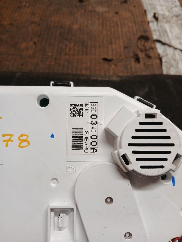 Speedometer MPH Base Fits 19 ASCENT 201647