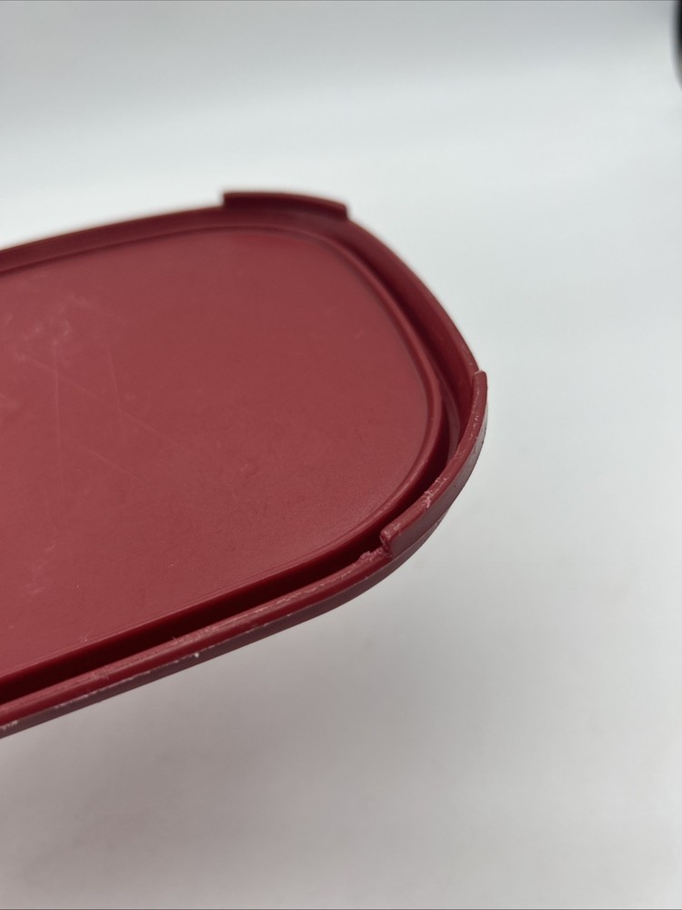 Tupperware Modular Mate Paprika Seal ONLY Replacement Lid Rectangular Oval 739-4