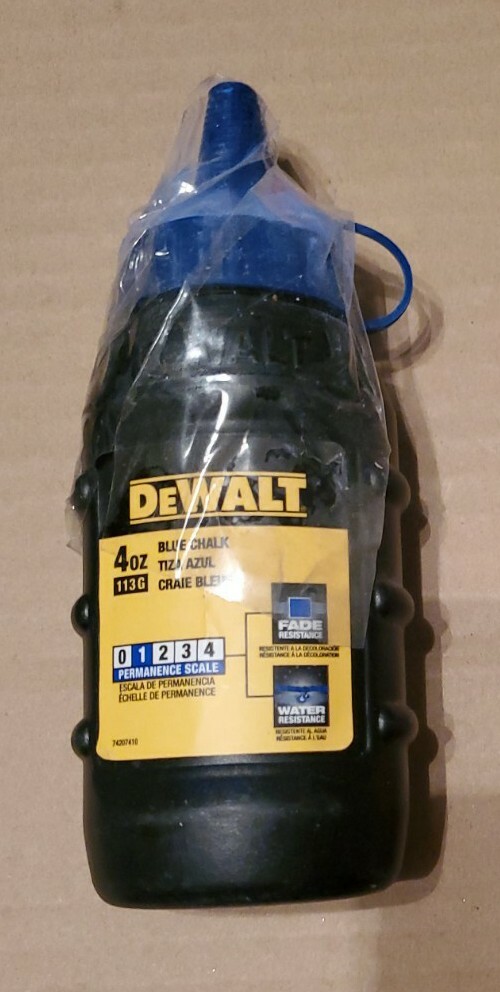 DEWALT 4 OZ Blue Chulk ONLY