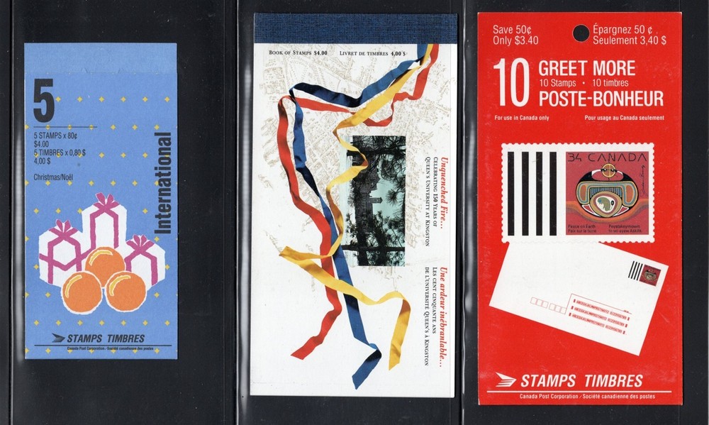 CANADA MINT NH STAMP COLLECTION COMPLETE BOOKLETS #2