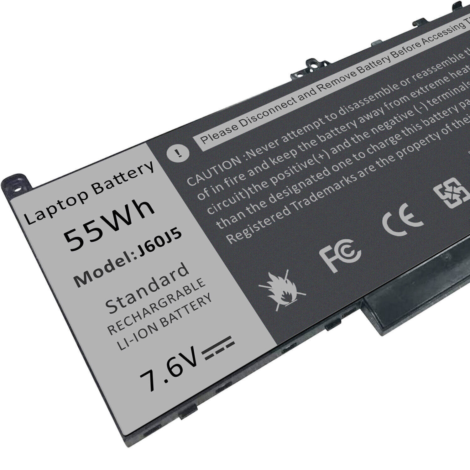 Lot 1/50 J60J5 Battery For Dell Latitude E7270 E7470 MC34Y 242WD 451-BBSY 55Wh