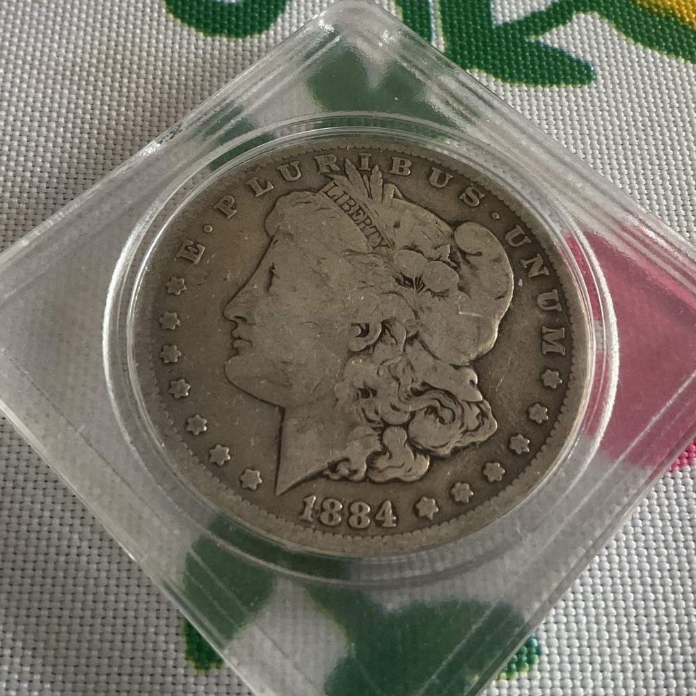 1884 Silver Morgan Dollar Coin 90% Silver