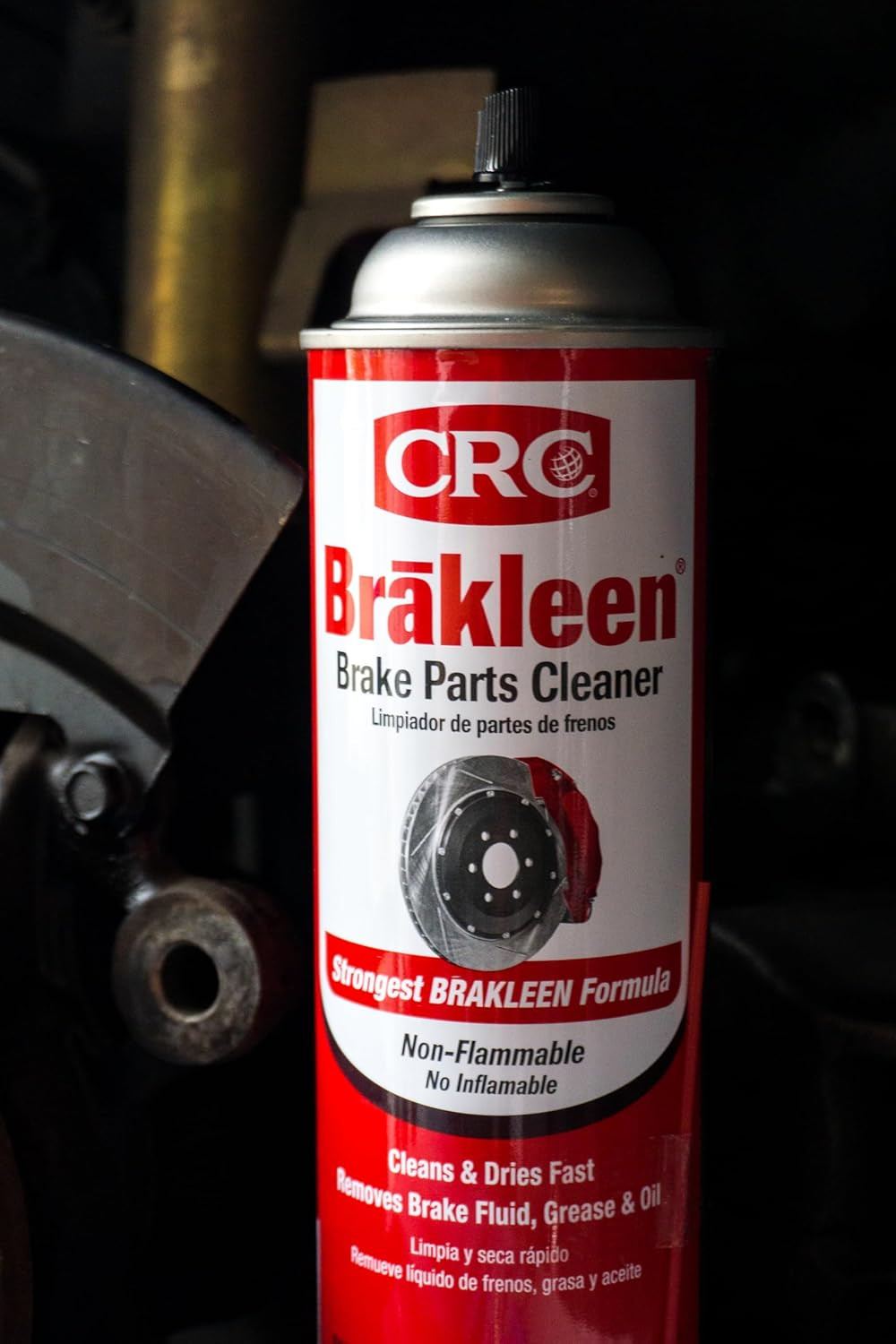 CRC Brakleen 1003706 Brake Cleaner Spray Non-Flammable, 19 oz, 12 Pack