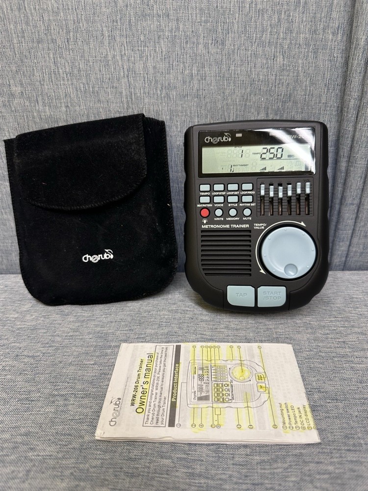 Cherub WRW-206 Electronic Metronome Trainer