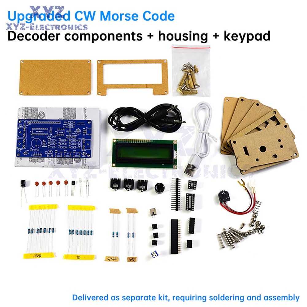 DC 5V CW Morse Code Decoder Circuit Board Welding Practice DIY Electronic Kit
