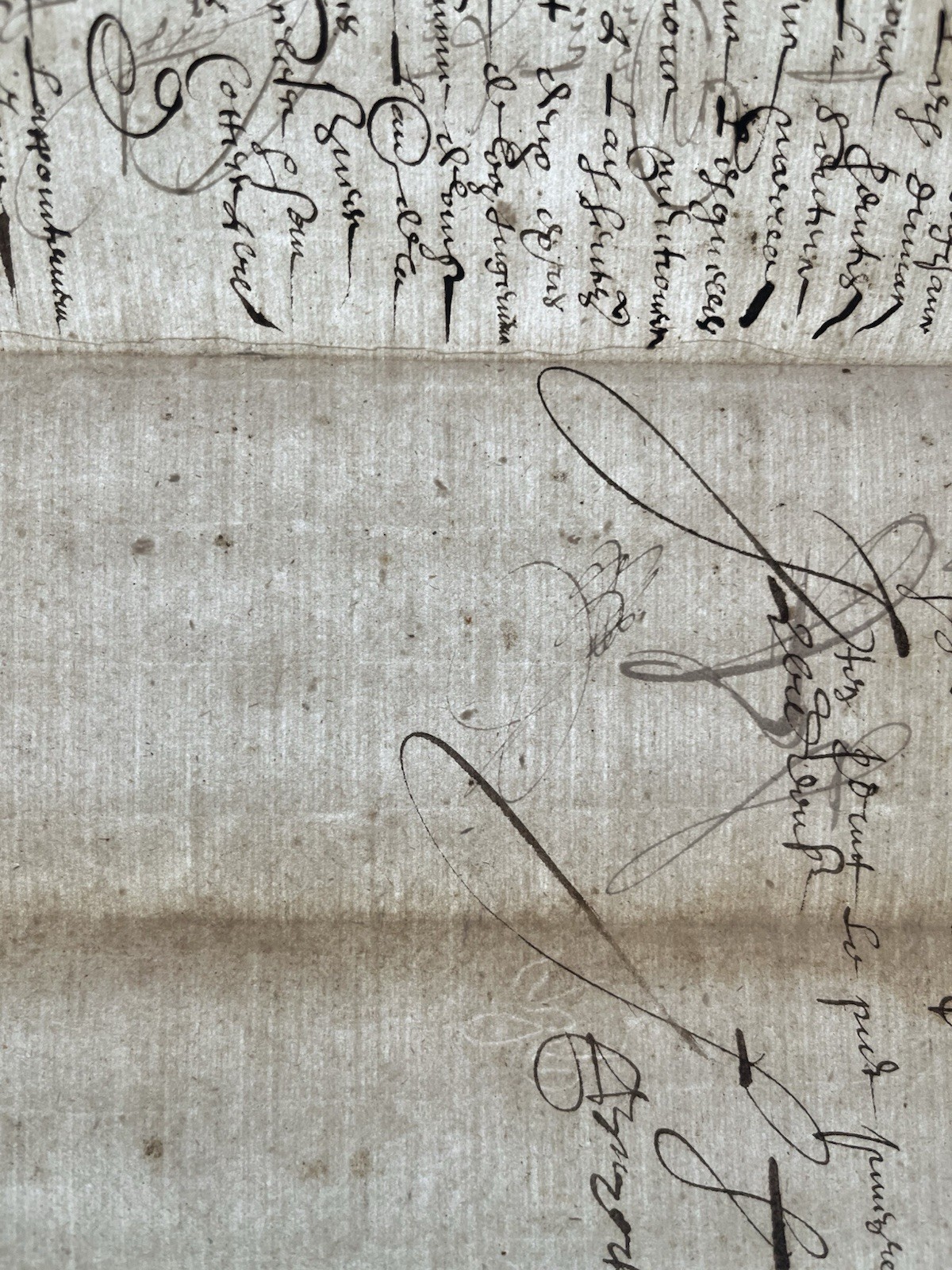 AUTHENTIC AUTOGRAPHED AND WATERMARKED MANUSCRIPT DOCUMENT from 1600s