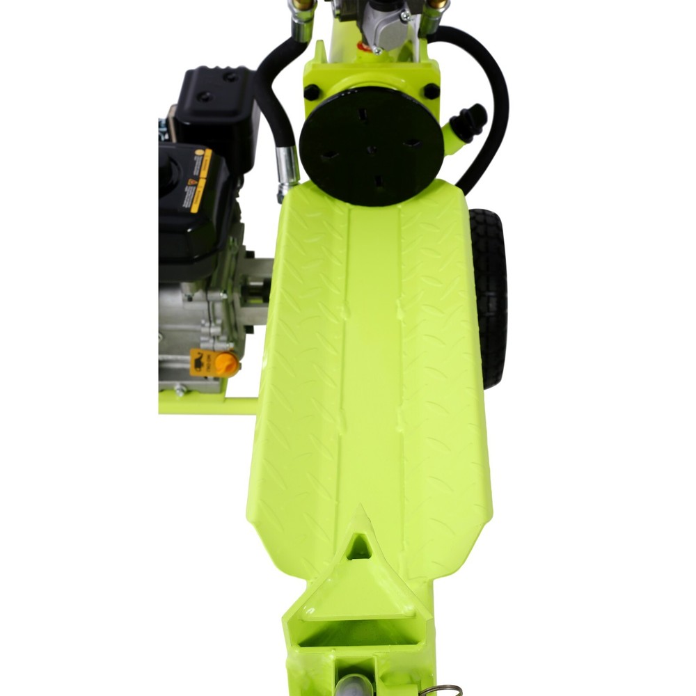 Log Splitter Portable 20 Ton Auto Return Ram System 7HP Engine, Green