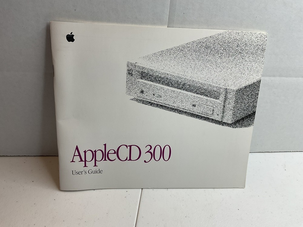 Apple Applecd 300 Users Guide 030-2719-A
