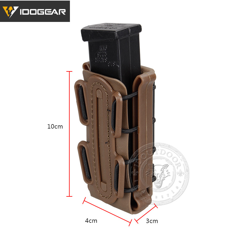 IDOGEAR Military 5.56 Magazine Pouch Mag Carrier Mag Pouch Holder MOLLE 9mm