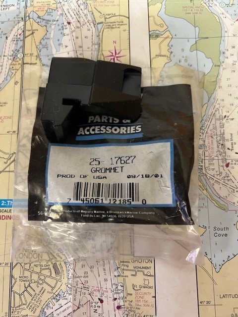 Quicksilver #25-17627 Control Cable Grommet.