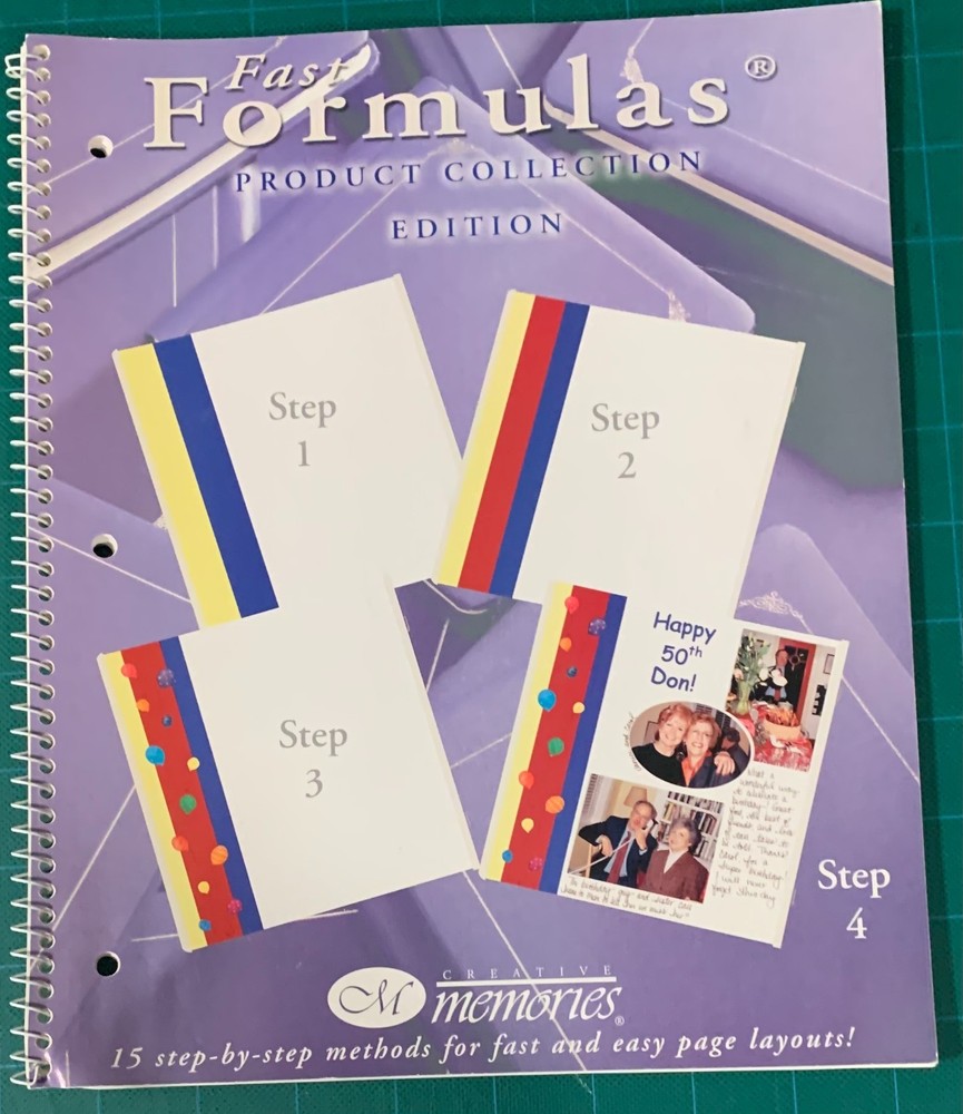 Creative Memories Five Fast Formulas Books