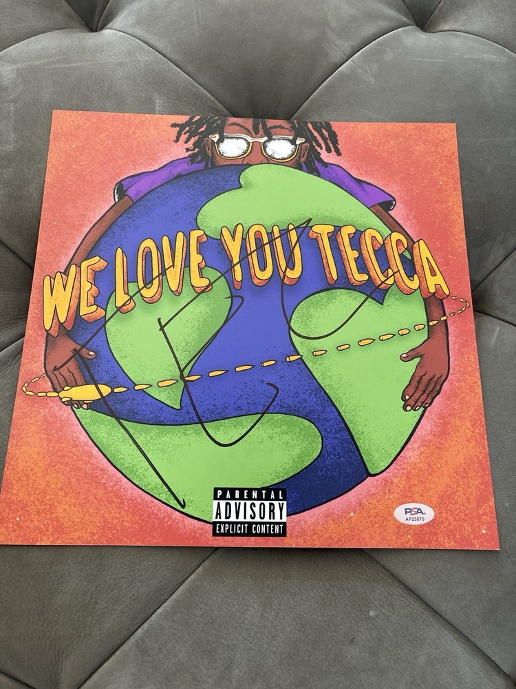 Lil Tecca Signed Autographed 12x12 Photo With Psa DNA Coa