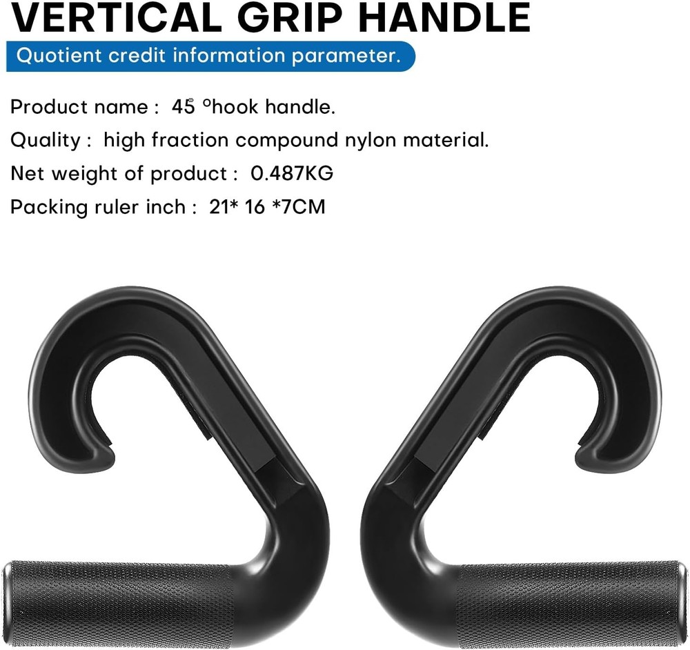 Neutral Grip Pull Up Handles Heavy Duty for Pull Up Workout Handles & Exercise