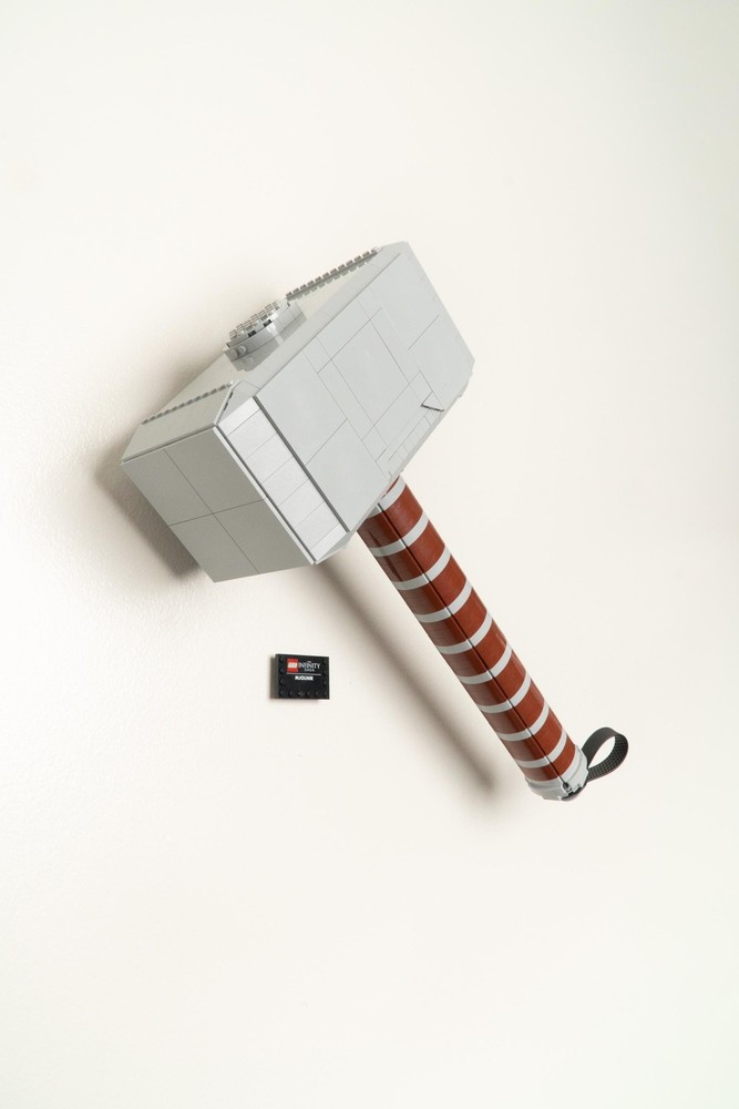 Wall Mount for LEGO Marvel Thor's Hammer-76209