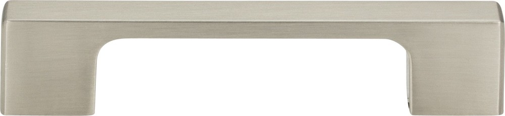 Atlas A836-BN Thin Square Pull 3 3/4 Inch (c-c) - Brushed Nickel
