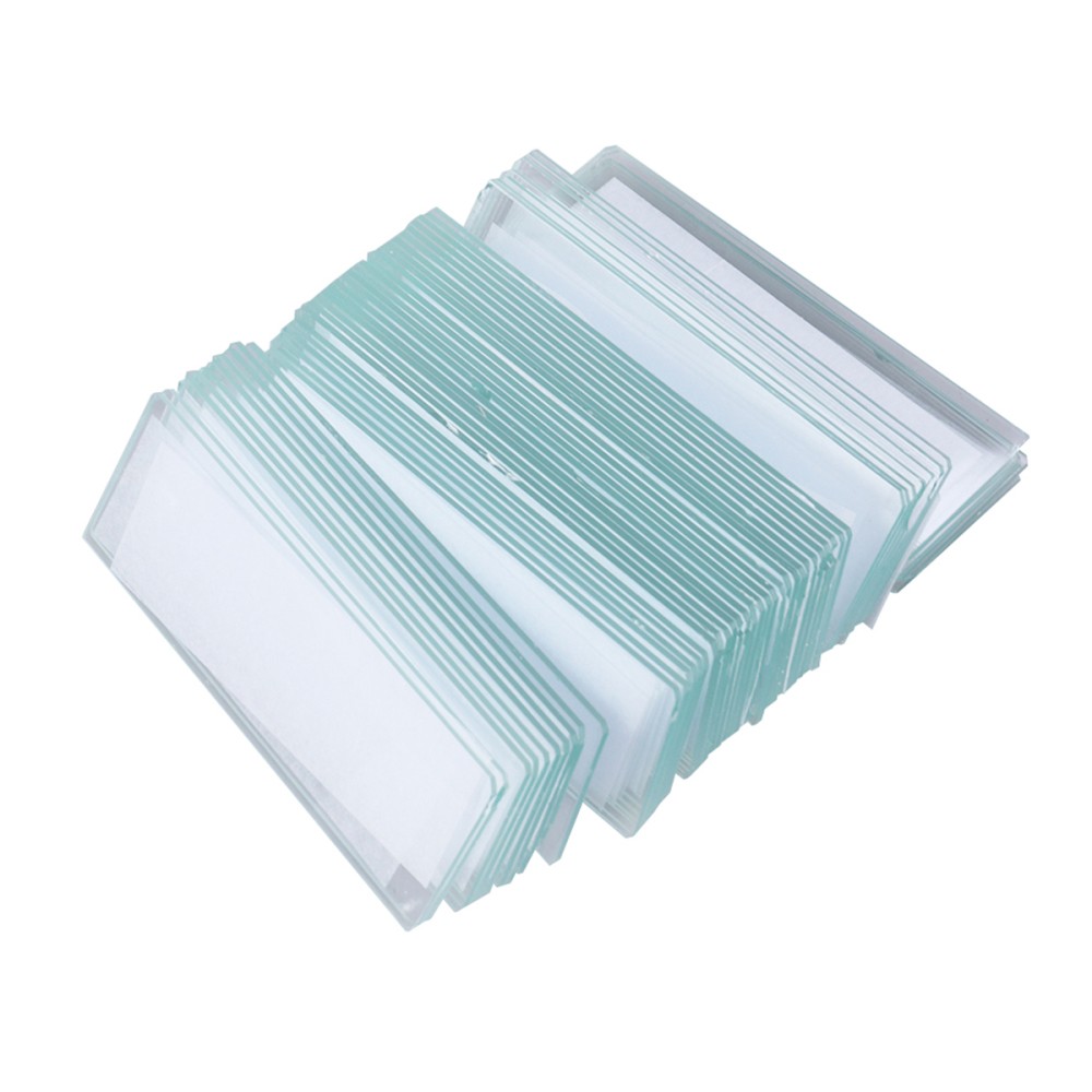 50 Slides Grade Specimens Prepared Microscope Slide Experiment Glass Slide