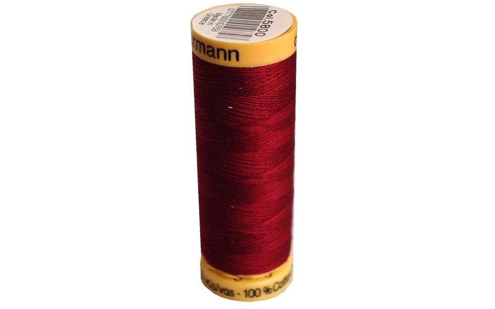 Gutermann 100% Natural Cotton Sewing Thread - Wine