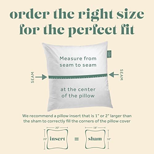 ComfyDown - Euro Square Pillow Insert FEATHER / DOWN Sham Stuffer - ALL SIZES!!