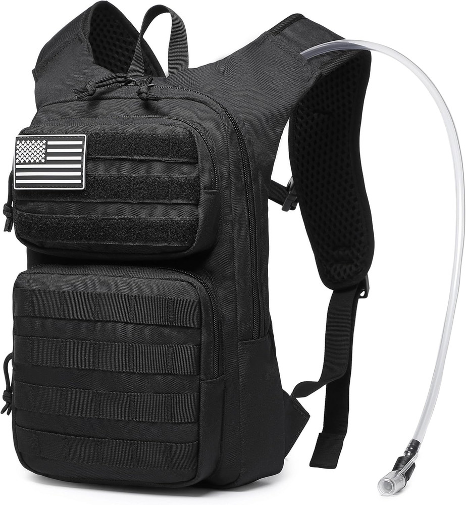 Hydration Backpack with Water Bladder for Hiking Tactical Hydration Pack for Men