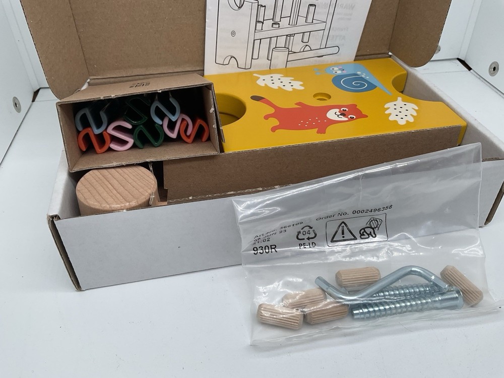 IKEA Wood Pound-a-peg Toy Unassembled