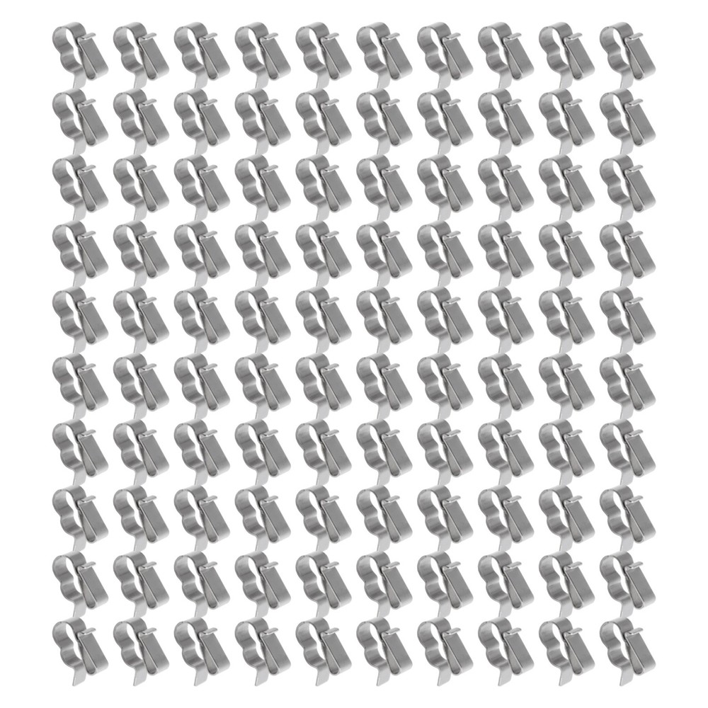 Reliable Wire Support with Stainless Steel Solar Panel Cable Clips 100 Pack