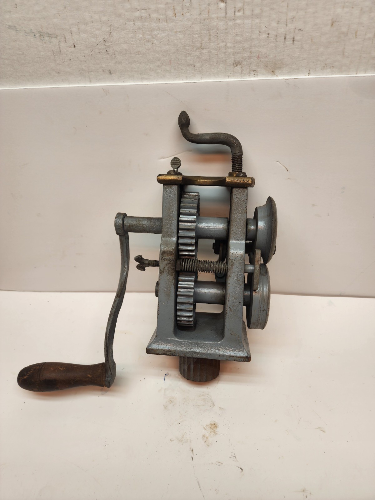 Roys & Wilcox Brass Top #6 turning Machine Sheet Metal Bead Roller Crimper Bead