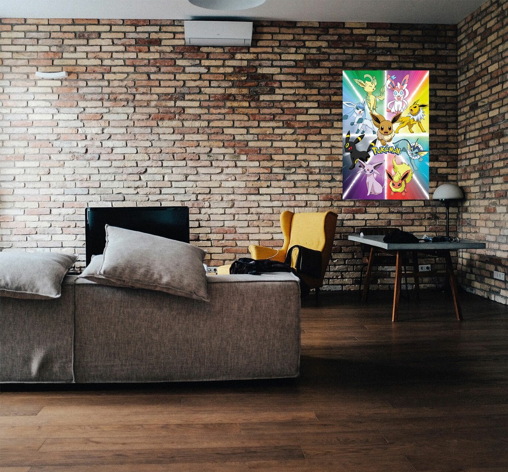 Pokemon - TV Show / Gaming Poster (Eevee Evolution)