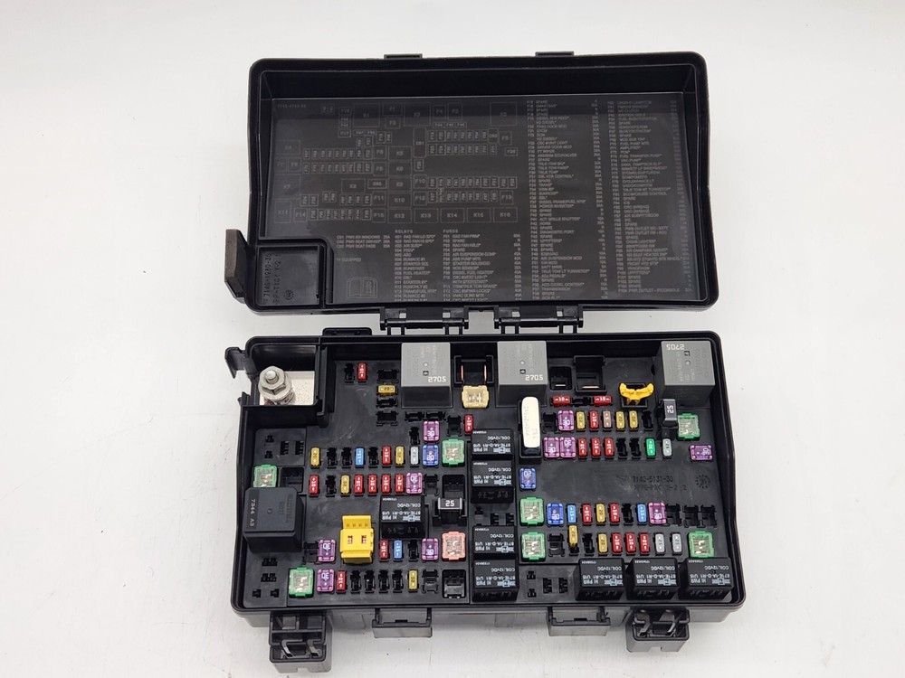 2016-2022 Dodge 1500 Pickup Engine Fuse Box Fusebox Relay OEM