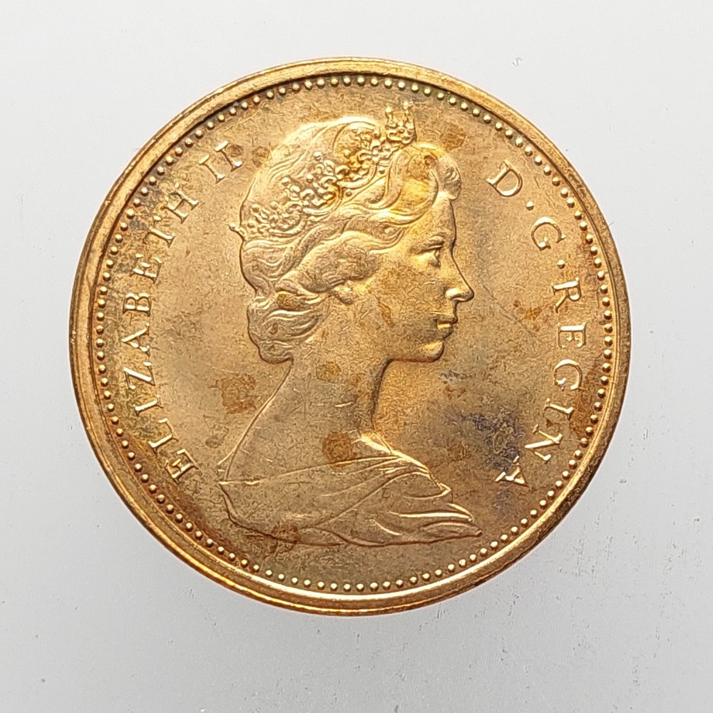 Canada One Cent 1972 Coin Z952