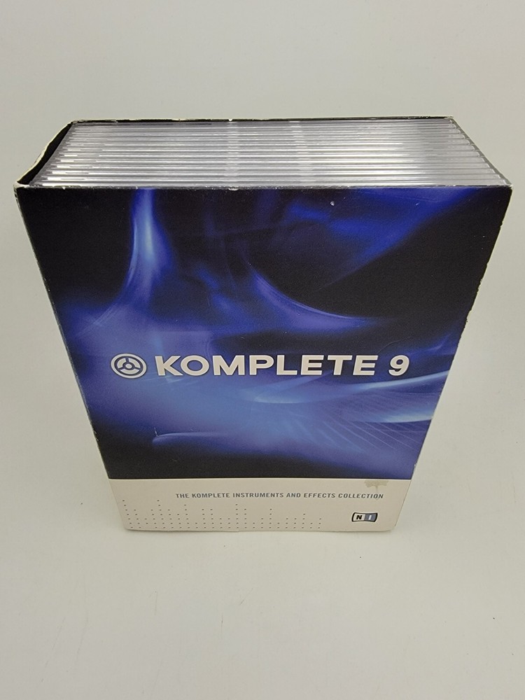 Komplete 9 Native Instruments & Effects Collection 12 Discs No Serial SHIPS FAST