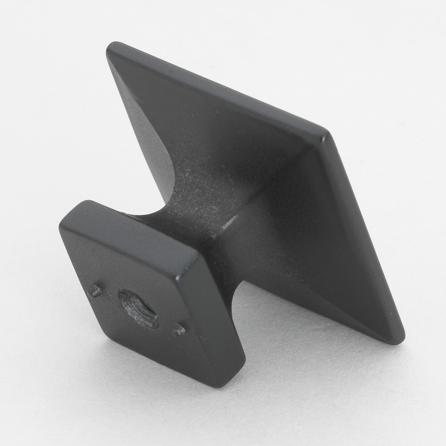 GlideRite 1-3/8" Square Kitchen Cabinet Drawer Knob Matte Black - 5101-MB-1