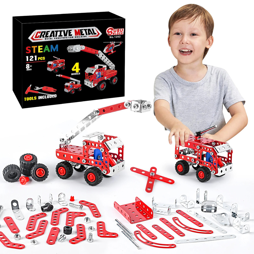 Creative DIY Assembly Variable Multi Shape Building Block Educational Boy Girls