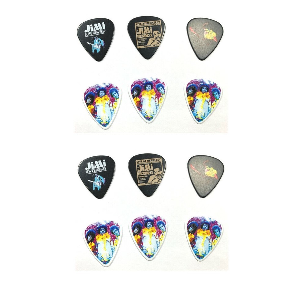 Dunlop Jimi Hendrix Guitar Picks Are You Experienced? Medium 12-Picks