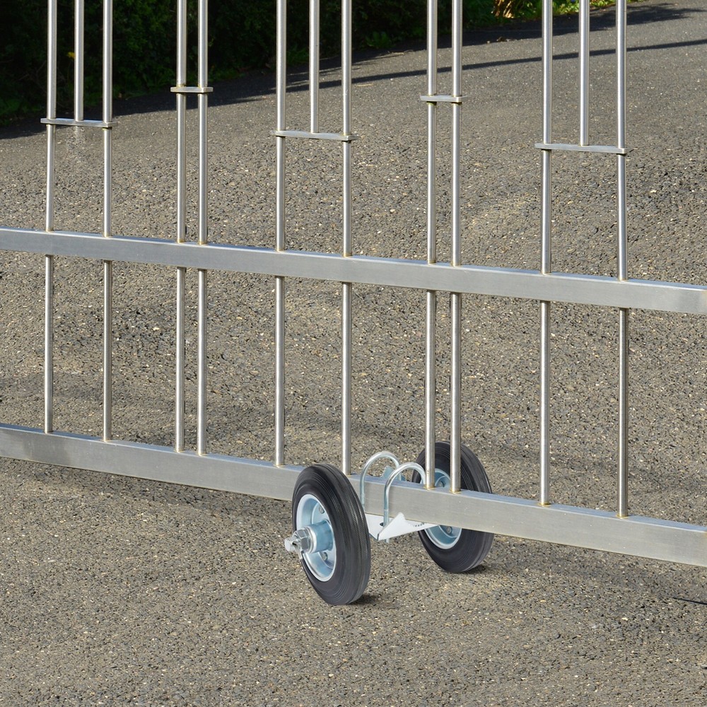 Heavy Duty Sliding Gate Hardware Kit with Rolling Wheels