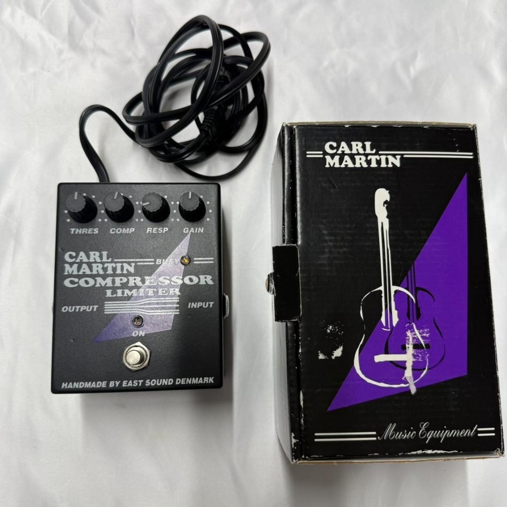 Carl Martin Compressor Limiter Denmark New Unopened Box Damage