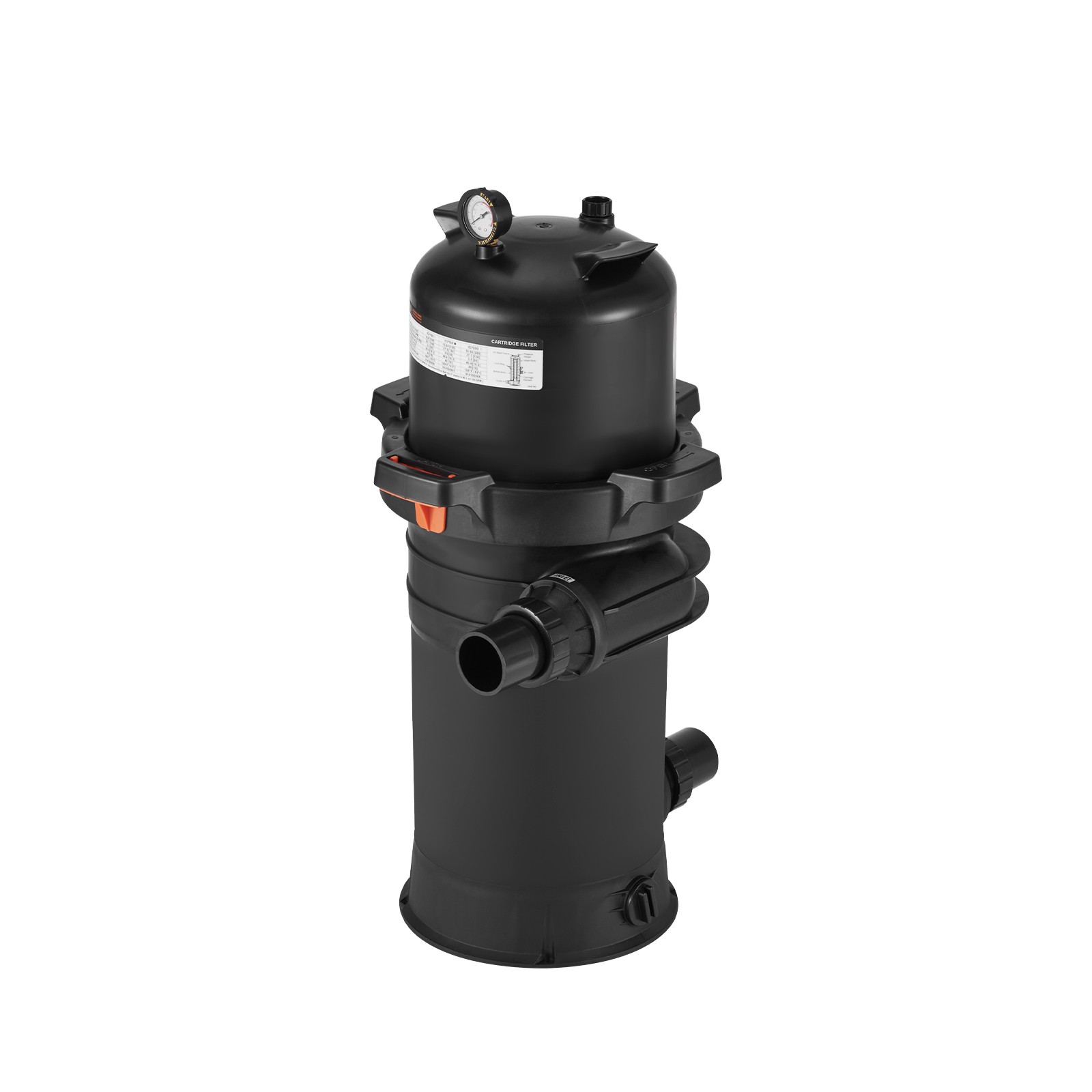 150 sq.ft² Cartridge Pool Filter Valve 9000 GPH Swimming Pool Filtration System