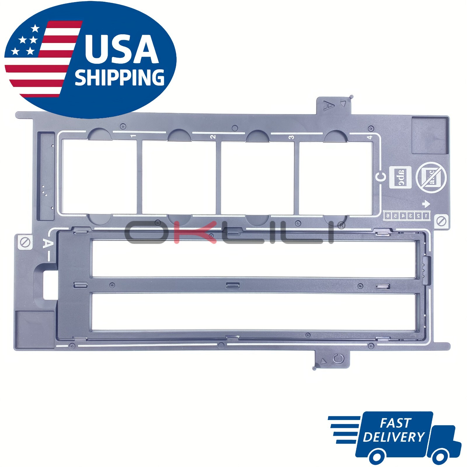 135 Photo Slide Film Negative Holder for Epson Perfection 2450 3170 3200 4180