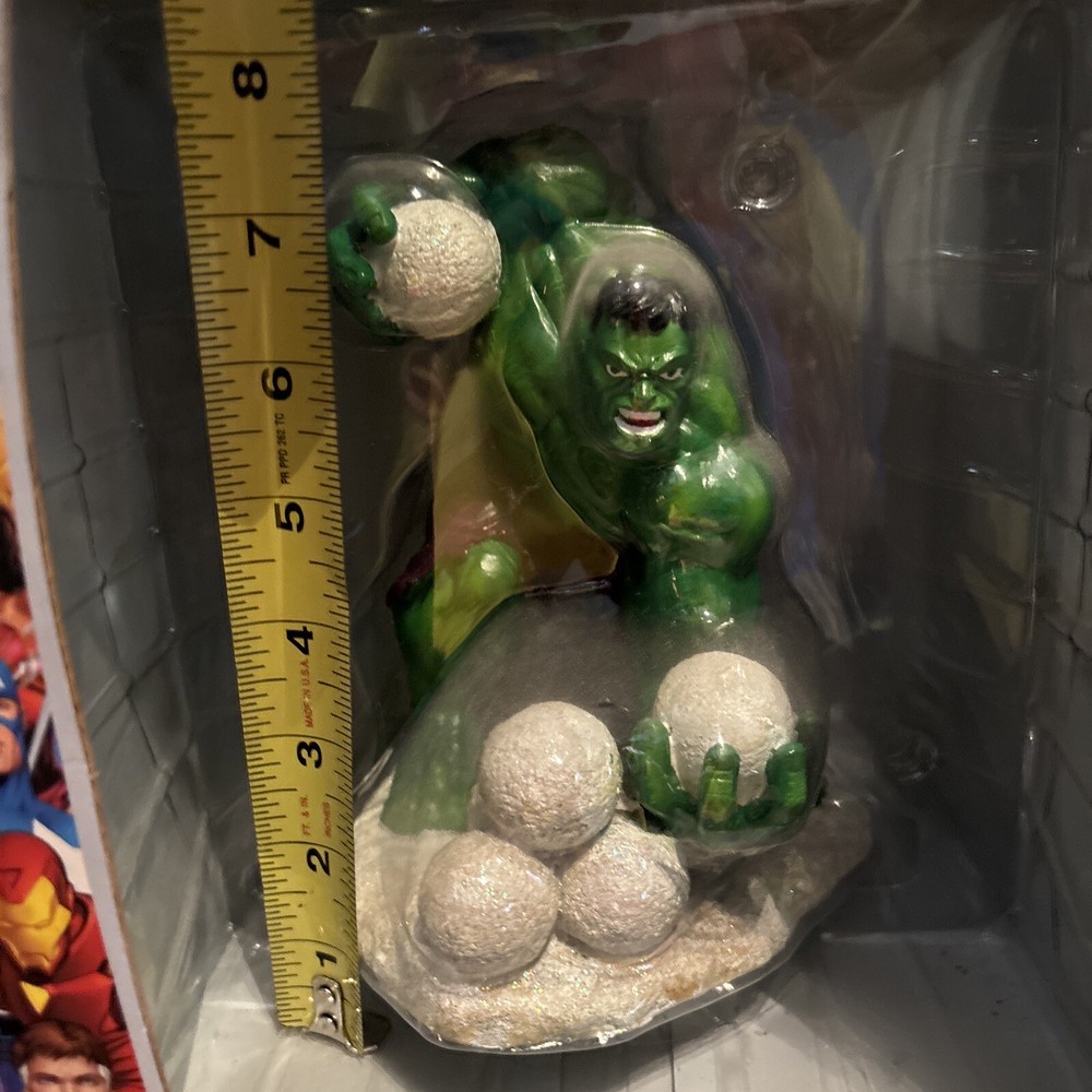 NIB THE HULK RESIN MARVEL HEROES 2007 FIGURINE