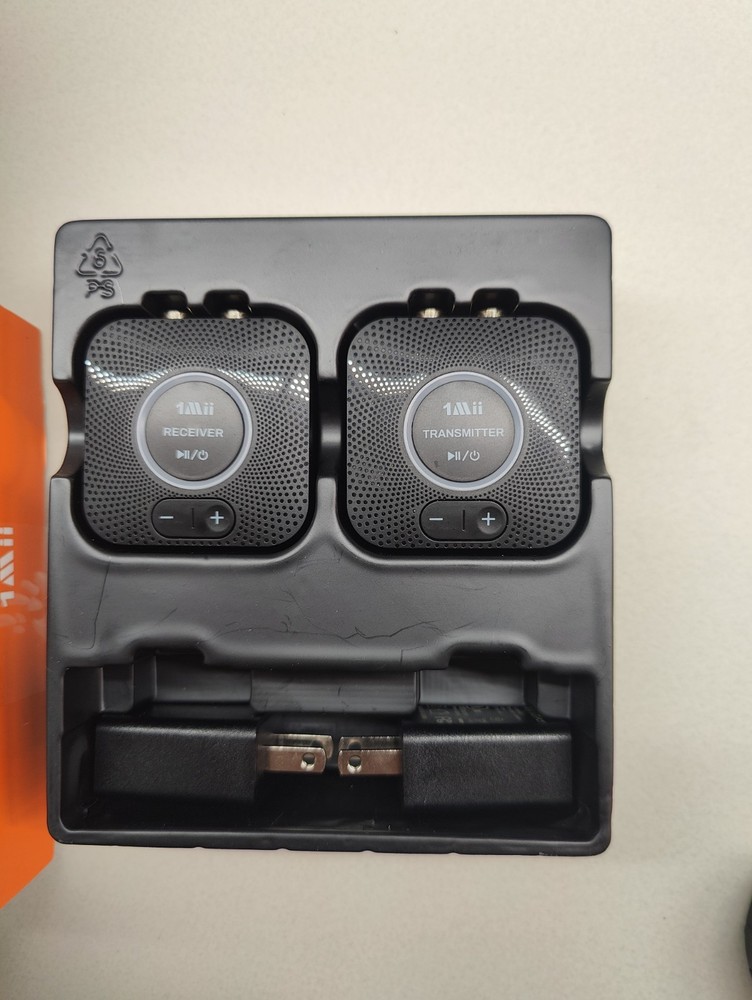 1Mii B06Set 2.4GHz Wireless Audio Transmitter Receiver Set 260ft Long Range