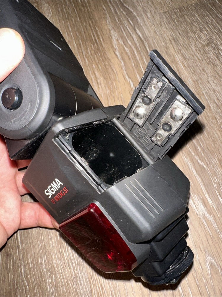 Sigma EF-610 DG ST Flashgun for Canon EOS Cameras Tested Working