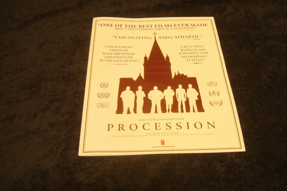 PROCESSION 2022 Oscar ad for Best Documentary Feature, Catholic priests