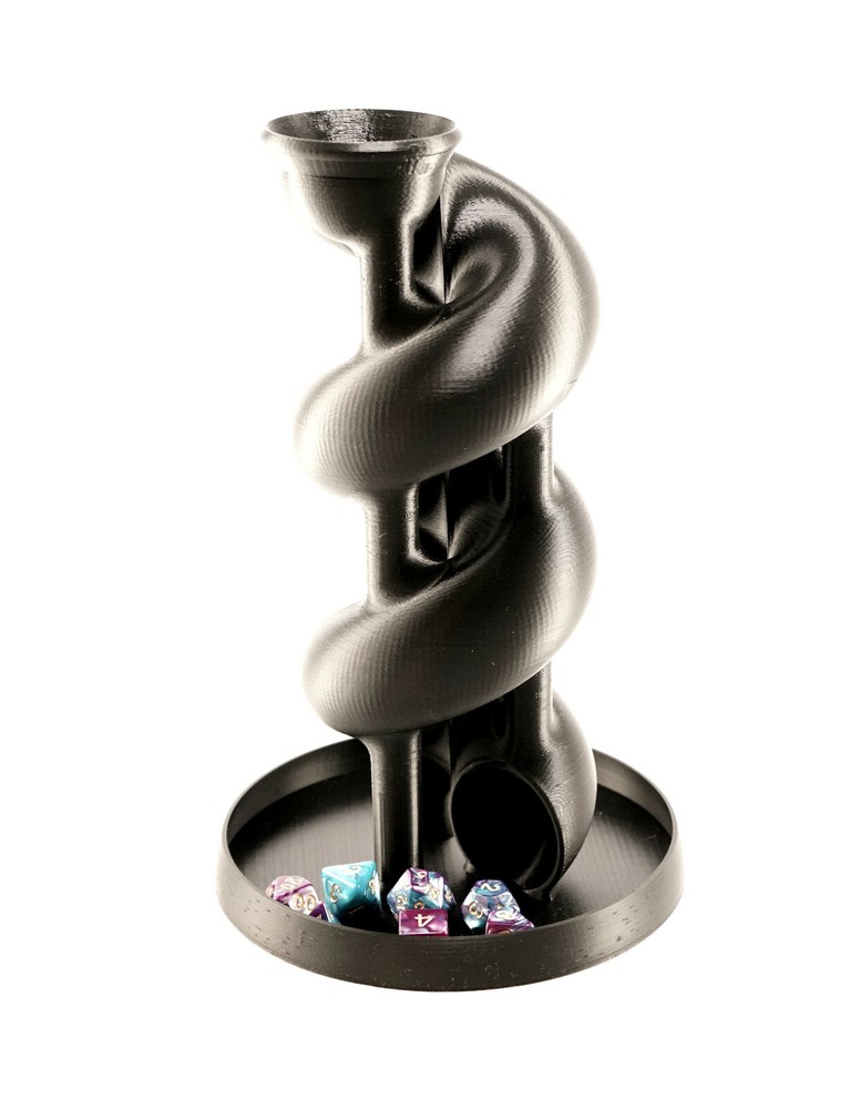 Curly Slide Dice Tower Tabletop Games Dungeons and Dragons DnD D&D