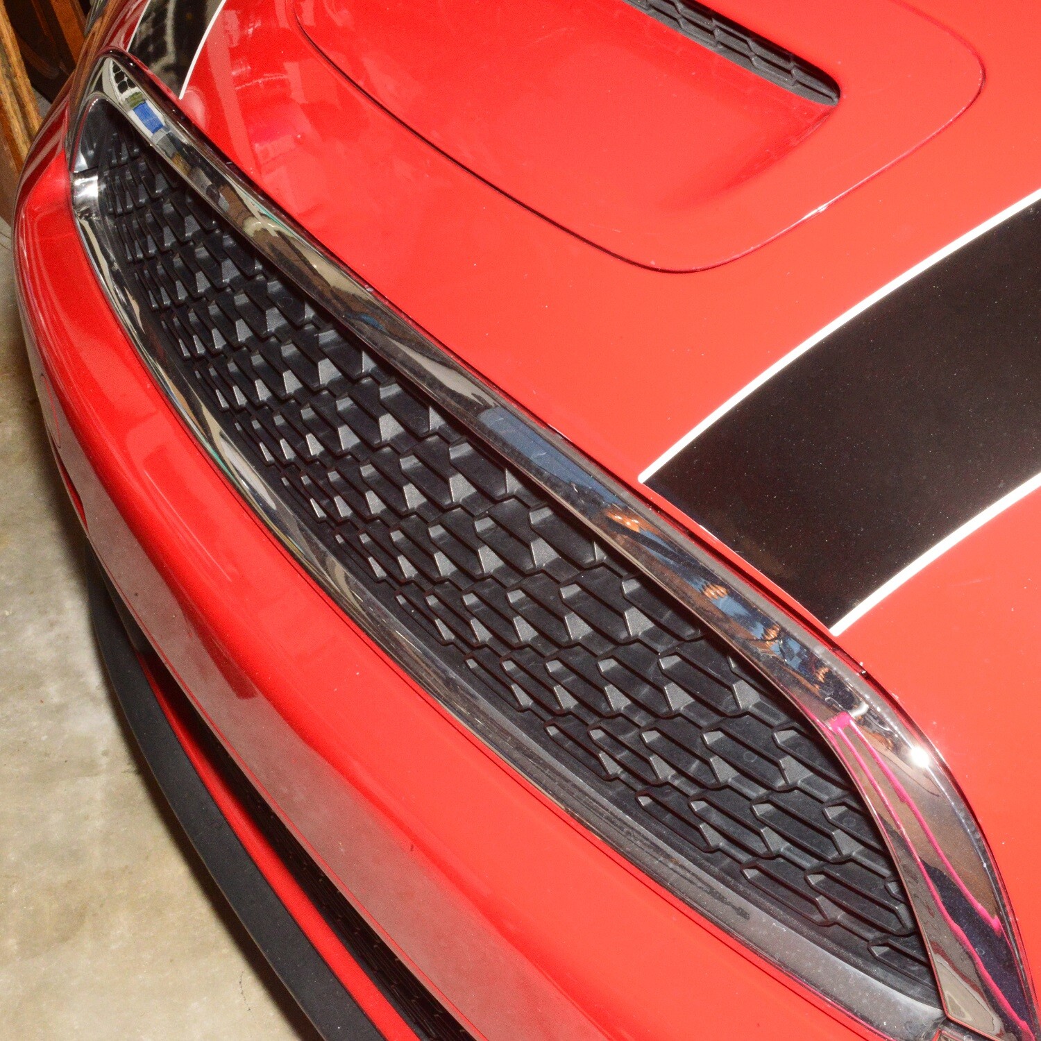 Chrome Grille Hood Molding Trim For 2007-2015 Mini Cooper R55 R56 R58 R59