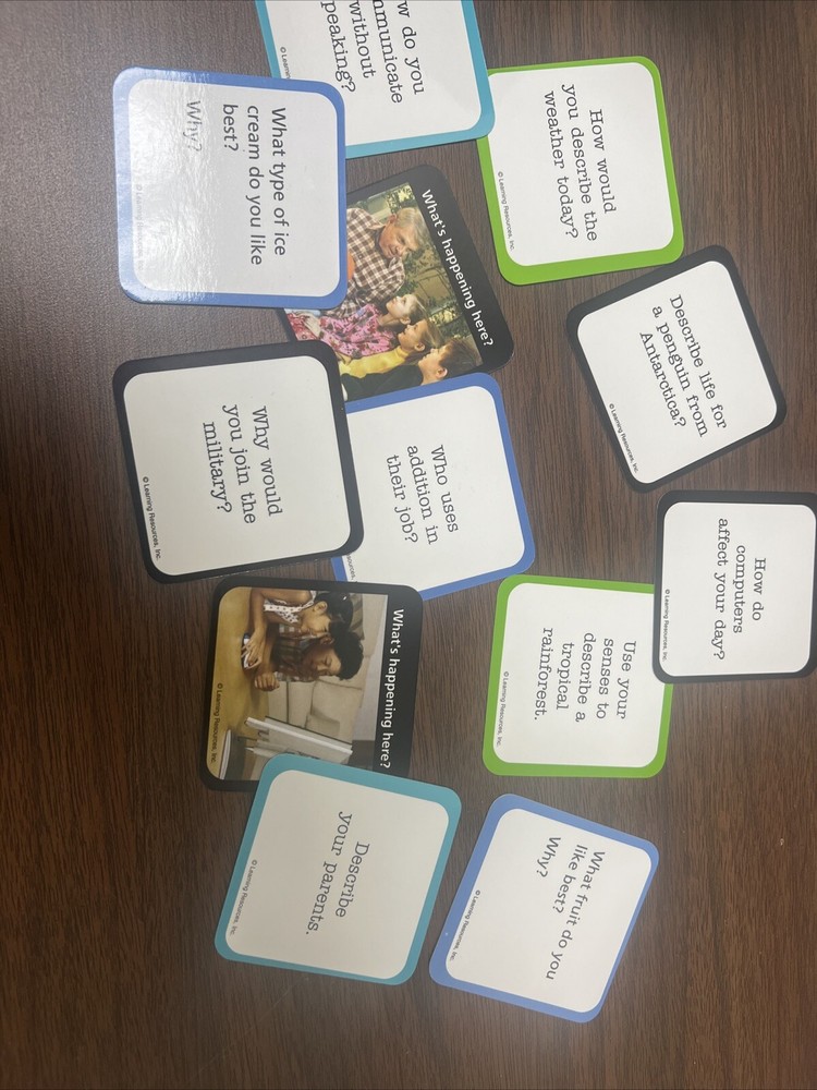 Learning Resources Writers Block Cube Prompts Classroom/Tutoring/Homeschool EUC