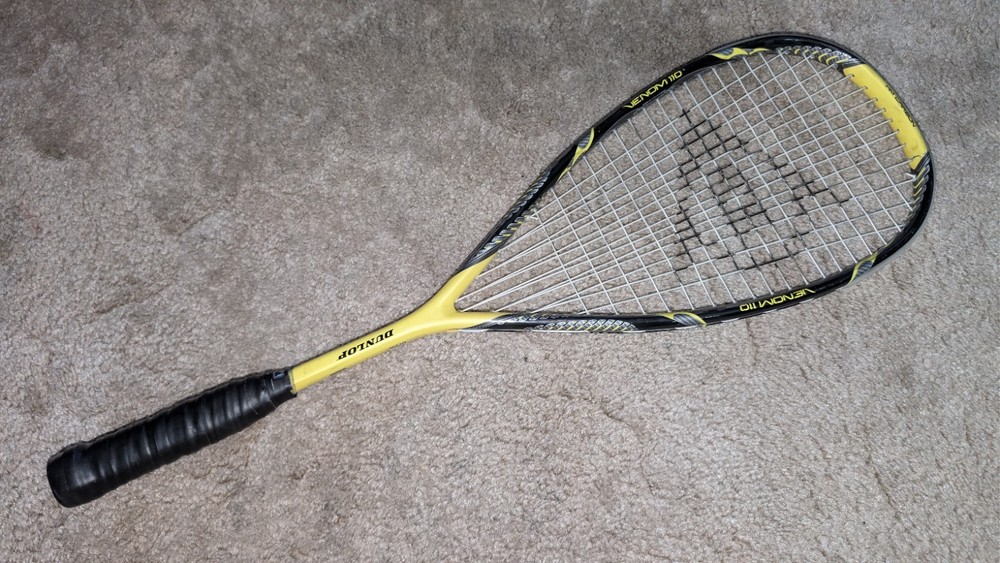 Dunlop Squash Racket Gold Black