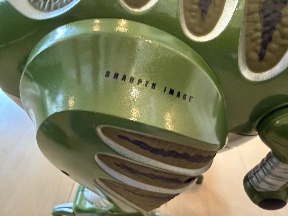 LARGE 32" GREEN ROBORAPTOR Dinosaur w/ REMOTE - VIDEO