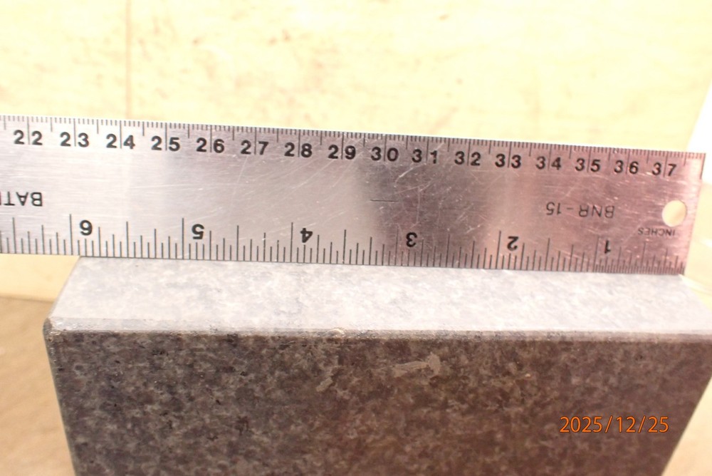 GRANITE ANGLE PLATE BLOCK MACHINIST TOOLING FIXTURE